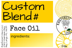 Custom Face Oil Blend