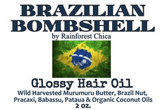 Brazilian Bombshell Glossy Hair Oil - Rainforest Chica
 - 4