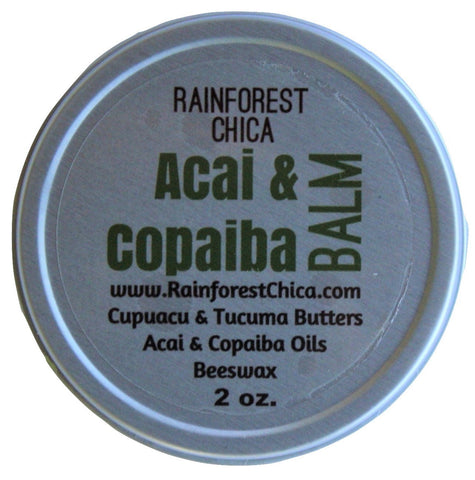 Açaí & Copaiba Balm - Beeswax or Vegan