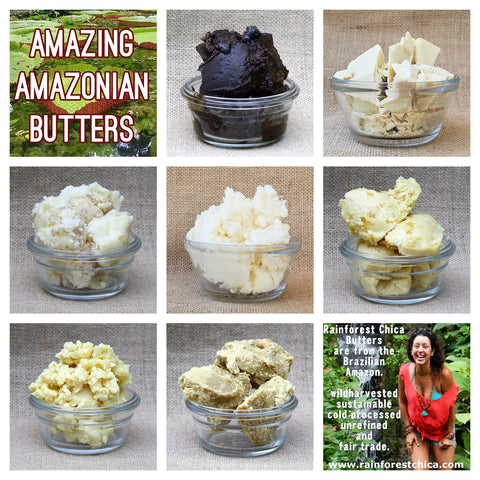 AMAZING AMAZONIAN BUTTER SAMPLER - 1 oz. of each.