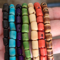 Tube Acai Seeds Bracelets - Handmade in the Amazon.