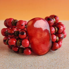 Lucia Bracelet - Açaí & Tagua