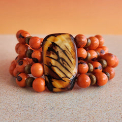 Lucia Bracelet - Açaí & Tagua