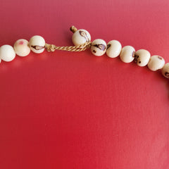 Mina Ivory Acai Necklace & Earrings