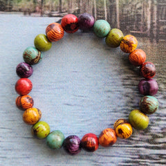 Acai Seeds Bracelets - Handmade in the Amazonia