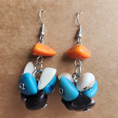 Carnaval Tagua Earrings