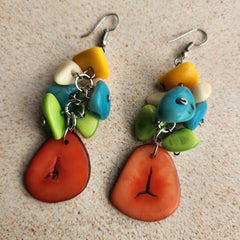 Ano Novo Tagua Earrings