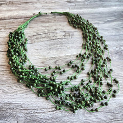 Carolina Green Açaí Necklace