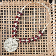 Mandala & Tento Seeds Necklace