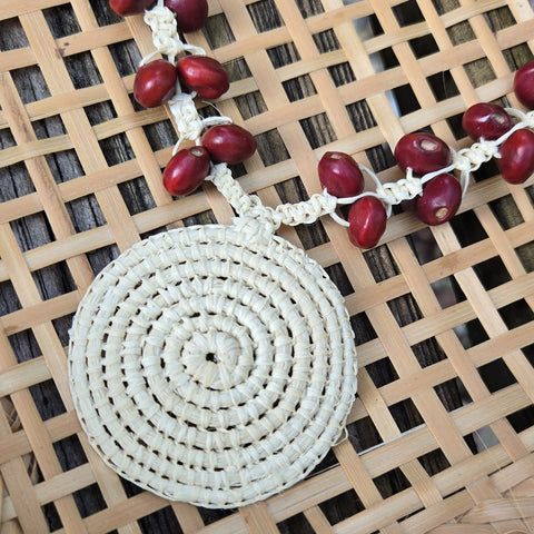 Mandala & Tento Seeds Necklace