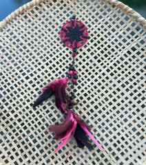 Mandala Feather Earring