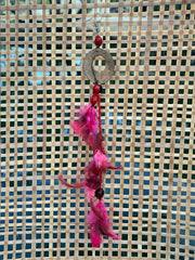 Mandala Feather Earring